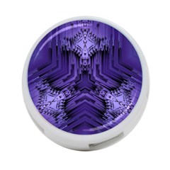 Mandala Neon 4-port Usb Hub (two Sides) by Dutashop