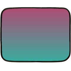 Teal Sangria Fleece Blanket (mini) by SpangleCustomWear
