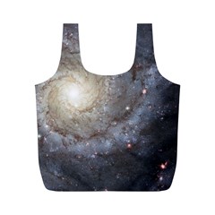 Spiral Galaxy Full Print Recycle Bag (m) by ExtraAwesomeSauce
