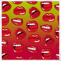 Hot Lips Canvas 20  X 20  by ExtraAwesomeSauce
