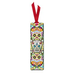 Sugar Skulls Pattern Small Book Marks by ExtraAwesomeSauce