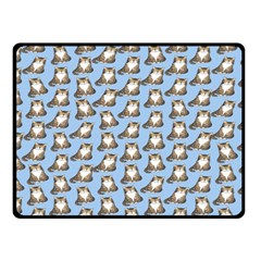 Cats Catty Fleece Blanket (small) by Sparkle