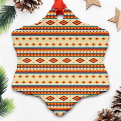 Native American Pattern Ornament (snowflake) by ExtraAwesomeSauce