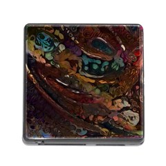 Abstract Art Memory Card Reader (square 5 Slot) by Dutashop