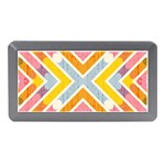 Line Pattern Cross Print Repeat Memory Card Reader (Mini) Front