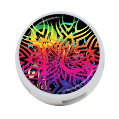Abstract Jungle 4-port Usb Hub (one Side) by icarusismartdesigns