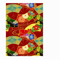 Floral Abstract Large Garden Flag (two Sides) by icarusismartdesigns