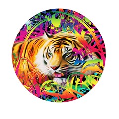 Tiger In The Jungle Mini Round Pill Box (pack Of 3) by icarusismartdesigns