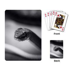 Black And White Snake Playing Cards Single Design (rectangle) by ExtraAwesomeSauce