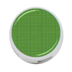 Green Knitted Pattern 4-port Usb Hub (one Side) by goljakoff