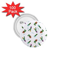 Cacti In Pots 1 75  Buttons (100 Pack)  by SychEva