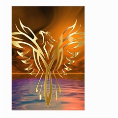 Pheonix Rising Large Garden Flag (two Sides) by icarusismartdesigns