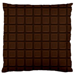 Chocolate Large Cushion Case (two Sides) by goljakoff