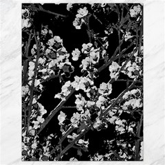 Fleurs De Cerisier Noir & Blanc Canvas 18  X 24  by kcreatif