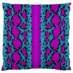 Snake Print CBDOilPrincess 4be14ba2-4032-43e6-a099-7f7e7f0d7362 Large Flano Cushion Case (One Side) Front