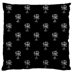 Ancient Greek Artwork Motif Pattern Large Cushion Case (two Sides) by dflcprintsclothing
