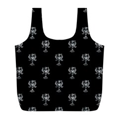 Ancient Greek Artwork Motif Pattern Full Print Recycle Bag (l) by dflcprintsclothing