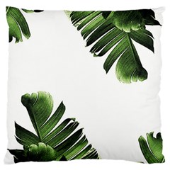 Green Banana Leaves Standard Flano Cushion Case (one Side) by goljakoff