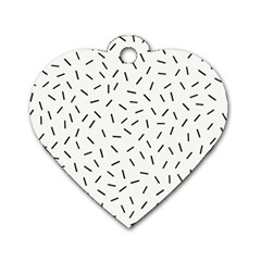 Rain  Dog Tag Heart (one Side) by Sobalvarro