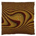 Golden Sands Large Flano Cushion Case (One Side) Front