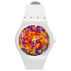 Sun & Water Round Plastic Sport Watch (m) by LW41021