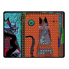 Cats Fleece Blanket (small) by LW41021