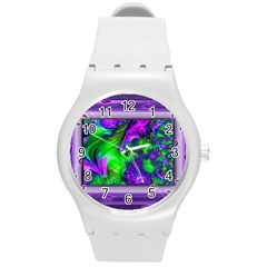 Feathery Winds Round Plastic Sport Watch (m) by LW41021