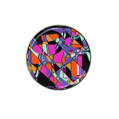 Abstract Hat Clip Ball Marker (4 Pack) by LW41021