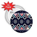 Gypsy-pattern 2.25  Buttons (10 pack)  Front