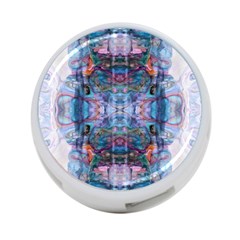 Marbled Pebbles 4-port Usb Hub (one Side) by kaleidomarblingart