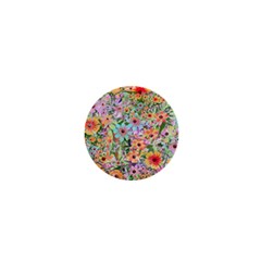 Secretgarden 1  Mini Buttons by PollyParadise