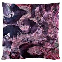  Abstract Marbling Standard Flano Cushion Case (one Side) by kaleidomarblingart