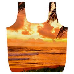 Sunset Beauty Full Print Recycle Bag (xl) by LW323