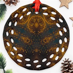 Sweet Dreams Ornament (round Filigree) by LW323