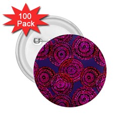Unusual Circles  Abstraction 2 25  Buttons (100 Pack)  by SychEva