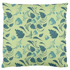 Folk Floral Pattern  Abstract Flowers Surface Design  Seamless Pattern Standard Flano Cushion Case (one Side) by Eskimos