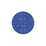 Branches With Peach Flowers Golf Ball Marker (4 pack) Front