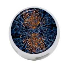 Fractal Galaxy 4-port Usb Hub (two Sides) by MRNStudios