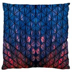 Abstract3 Large Flano Cushion Case (one Side) by LW323
