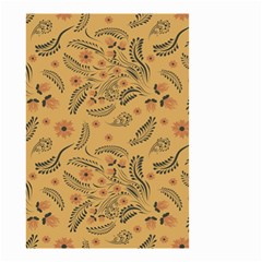 Folk Floral Pattern  Flowers Abstract Surface Design  Seamless Pattern Small Garden Flag (two Sides) by Eskimos