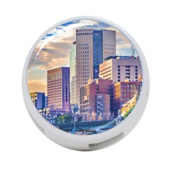 Akihabara Zone Urban Scene Tokyo Japan 4-port Usb Hub (one Side) by dflcprintsclothing