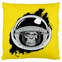 Spacemonkey Standard Flano Cushion Case (one Side) by goljakoff