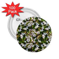 Blooming Garden 2 25  Buttons (100 Pack)  by SychEva