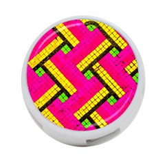 Pop Art Mosaic 4-port Usb Hub (one Side) by essentialimage365