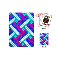 Pop Art Mosaic Playing Cards Single Design (mini) by essentialimage365