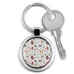 Funny Cats Key Chain (Round) Front