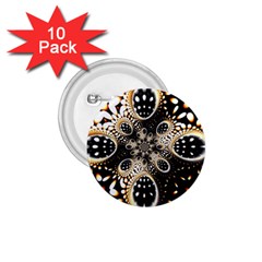 Fractal Jewerly 1 75  Buttons (10 Pack) by Sparkle