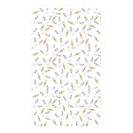 Cute Bunnies and carrots pattern, light colored theme Memory Card Reader (Rectangular) Front