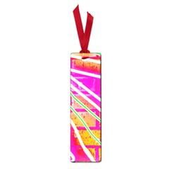 Pop Art Neon Wall Small Book Marks by essentialimage365