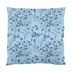 Folk Floral Art Print  Flowers Abstract Art  Poster  Standard Cushion Case (two Sides) by Eskimos